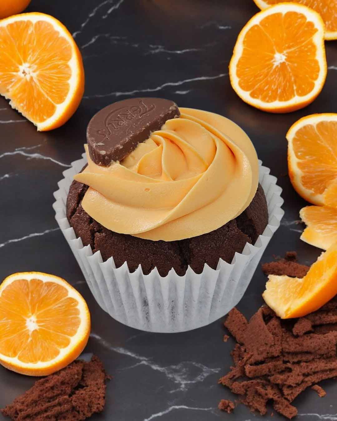 Chocolate-Orange-Cupcake