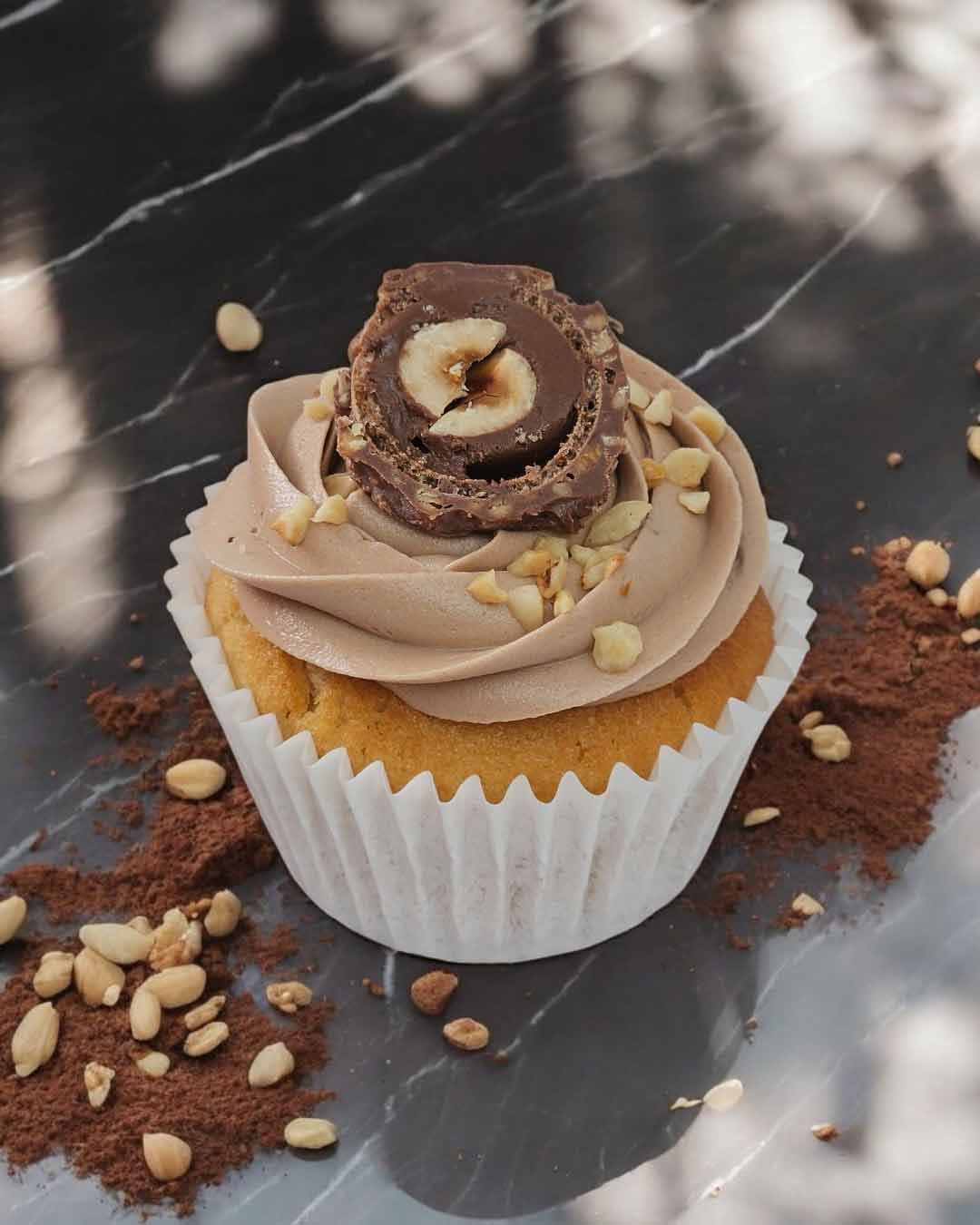 Ferrero-Rocher-Cupcake