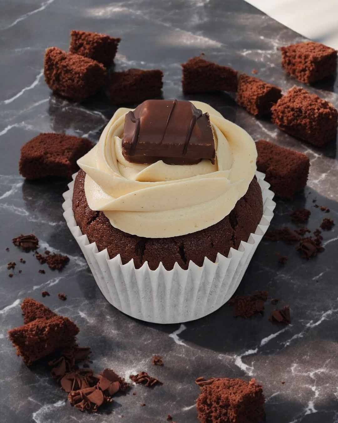 Kinder-Bueno-Cupcake