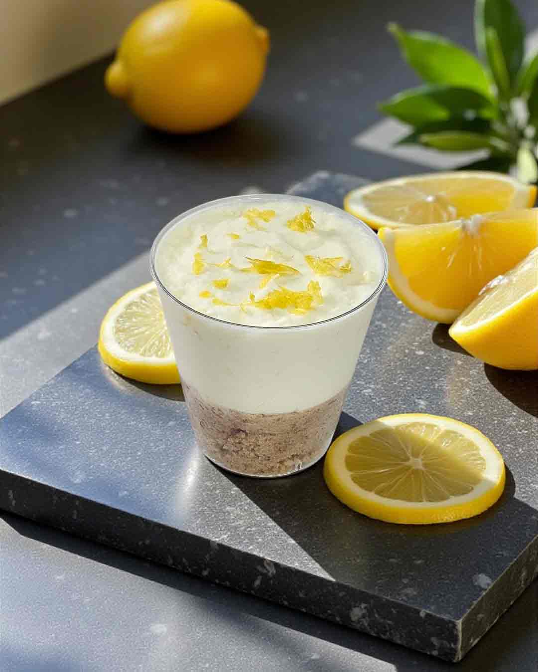 Lemon-Mini-Cheesecake-Pot