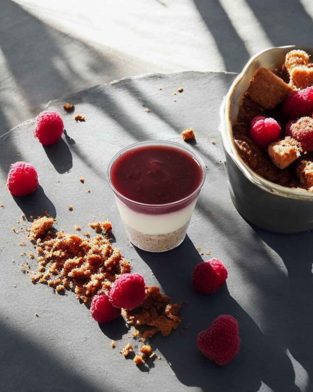 Raspberry-Mini-Cheesecake-Pot